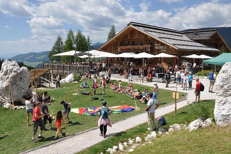 Avventure in famiglia sul Baranci